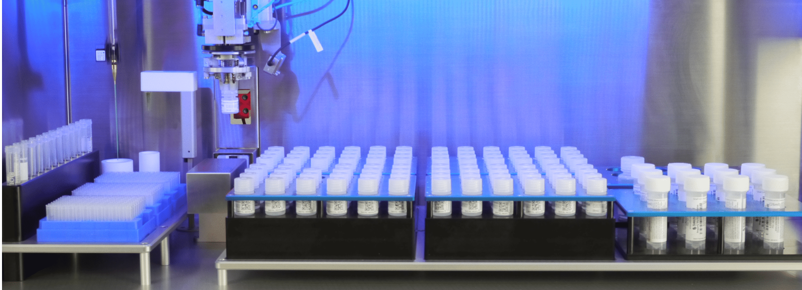 A close-up of the X-TubeProcessor sterile version by HTI bio-X