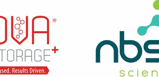 Our old Nova Biostorage+ logo and our new NBS Scientific logo