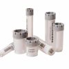 The complete range of Micronic externally threaded hybrid tubes