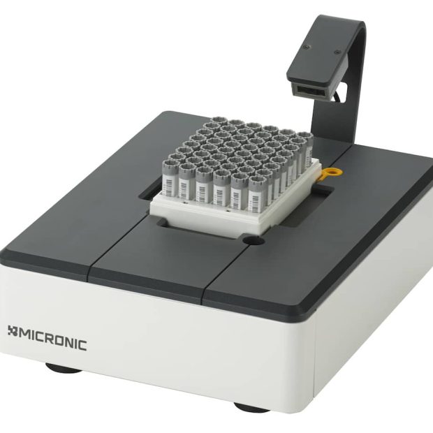 Micronic Side Code Reader For Scanning 1D Barcodes NBS Scientific