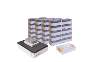 A Micronic starter pack advanced with screw caps