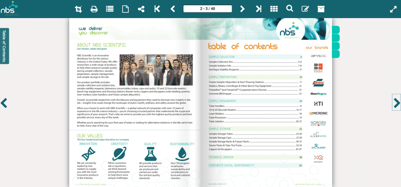 Sample Storage Tubes NBS Scientific